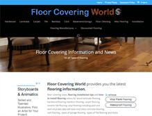Tablet Screenshot of floorcoveringworld.com